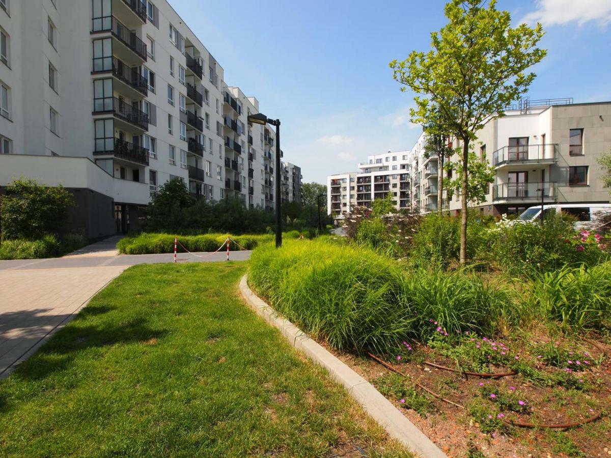 Airport Residence Blue Warschau Exterior foto