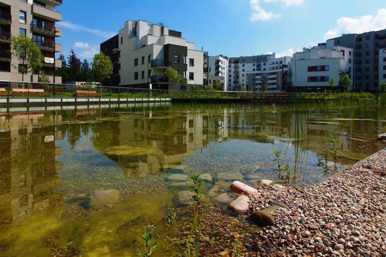 Airport Residence Blue Warschau Exterior foto
