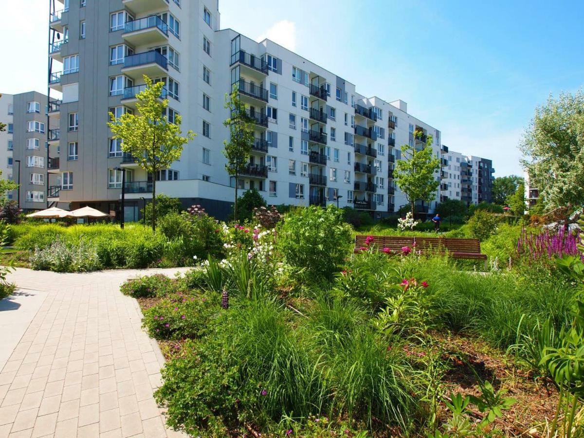 Airport Residence Blue Warschau Exterior foto