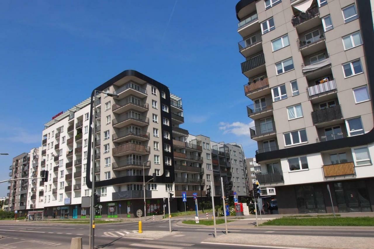 Airport Residence Blue Warschau Exterior foto